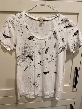Burberry Brit tee sketches